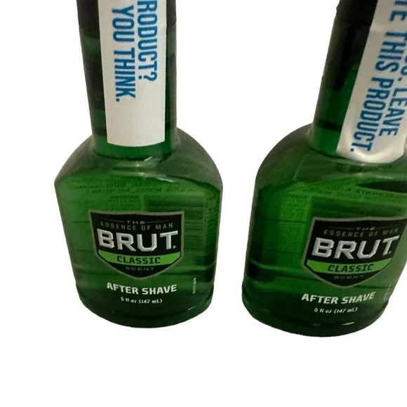 Brut Classic After Shave 5 Fluid Ounces Scented Classic Two Bottles Sealed New - Picture 3 of 7